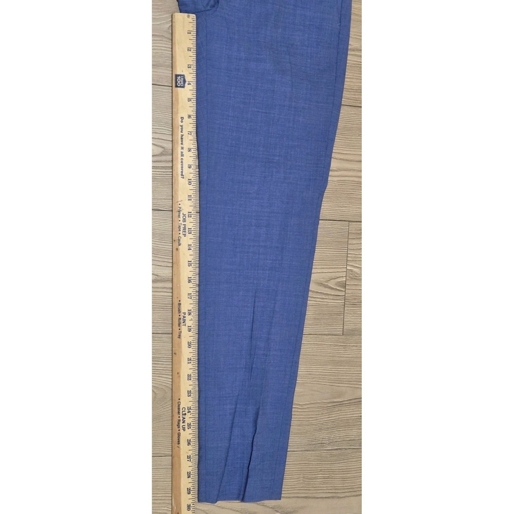 New Banana Republic Ryan Dress Pants Women's Size 0 Preppy Blue NWT - Picture 6 of 9